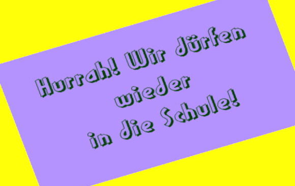 Wieder Präsenzunterricht