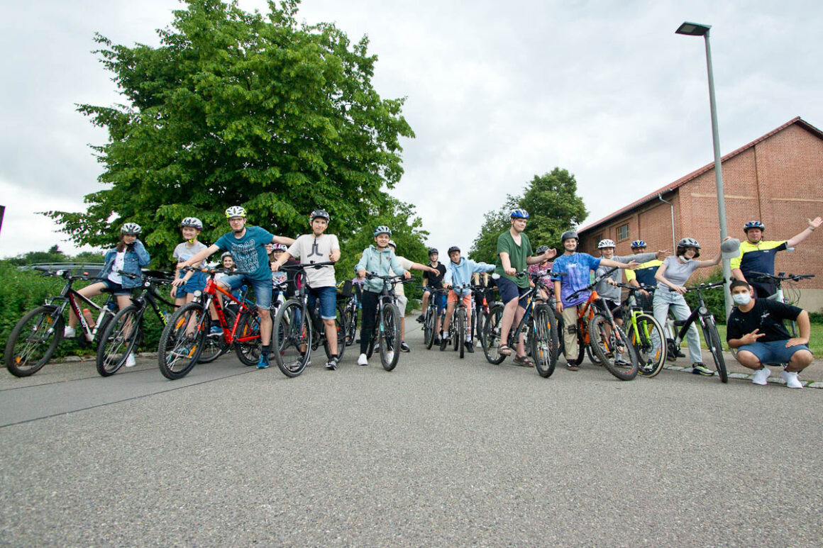 Wieder da: das SchulRadler-Projekt am Schulzentrum Neckartenzlingen!