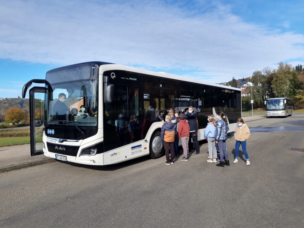 Schulbustraining Klasse 5