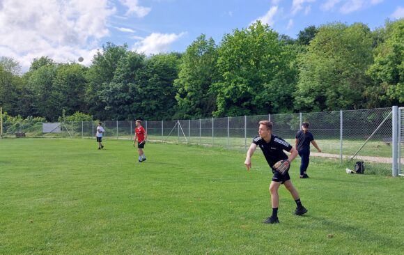 Exkursion zum Baseball-Team der Tübingen Hawks