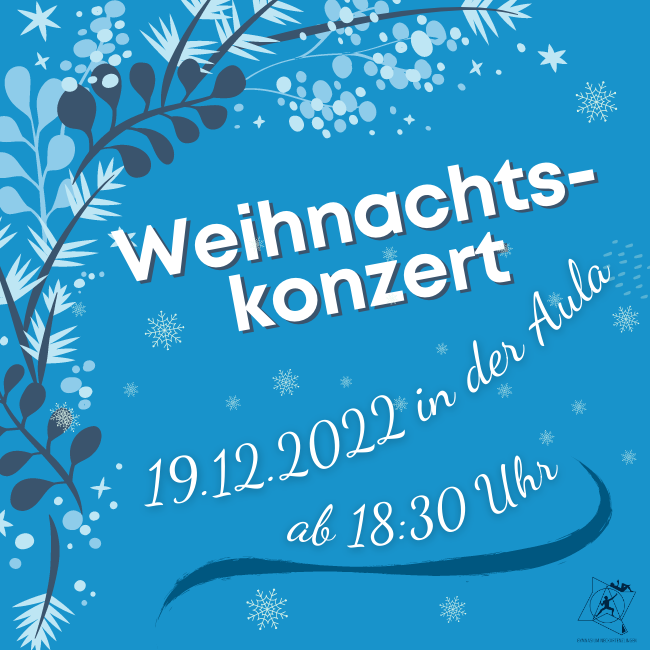 Weihnachtskonzert_Quadrat Weihnachtskonzert am 19.12.2022 ab 18:30 Uhr