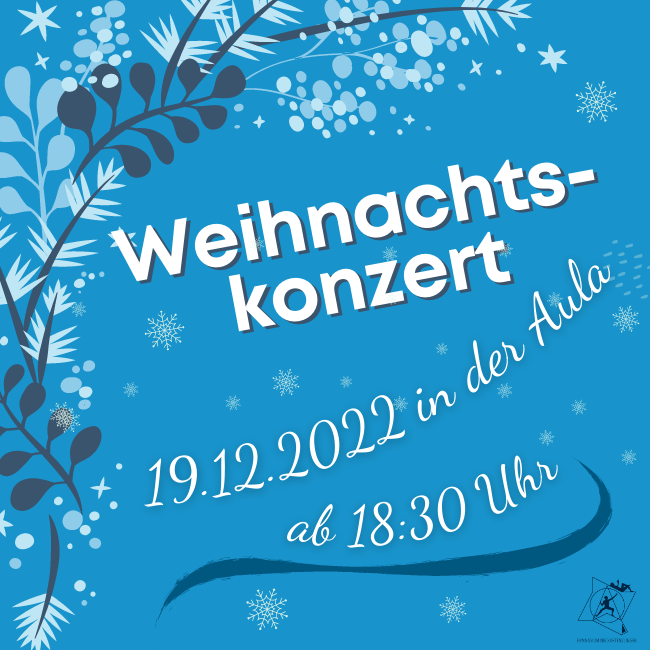 Weihnachtskonzert am 19.12.2022 ab 18:30 Uhr