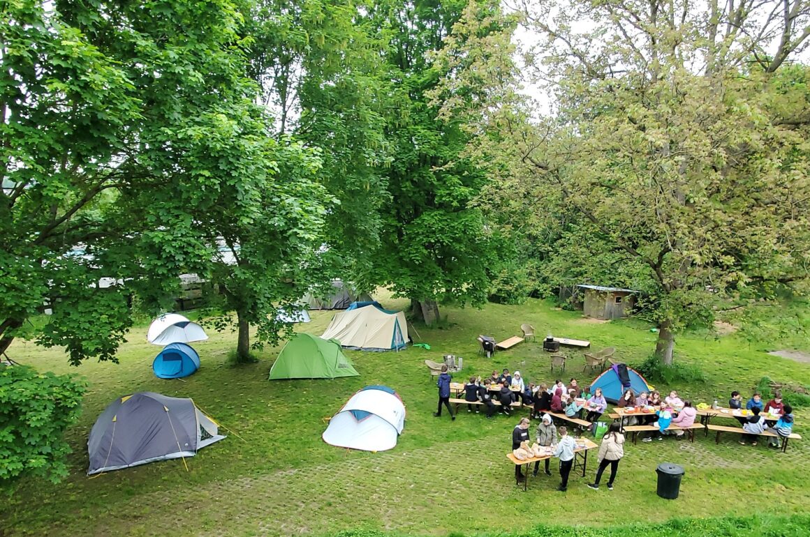 zeltuebernachtung5b Die Zeltübernachtung der 5b