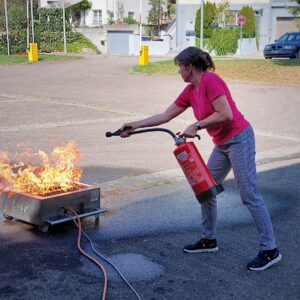 Feuerlöschtraining