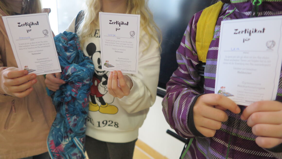 Klasse 4 zu Besuch: Schnuppern am Gymnasium