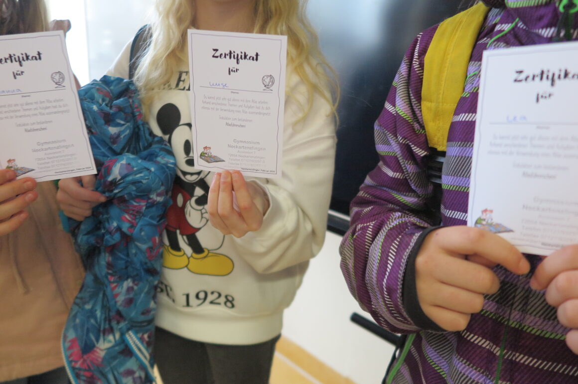 IMG_0842 Klasse 4 zu Besuch: Schnuppern am Gymnasium