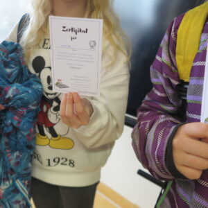 Klasse 4 zu Besuch: Schnuppern am Gymnasium