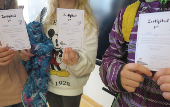 Klasse 4 zu Besuch: Schnuppern am Gymnasium