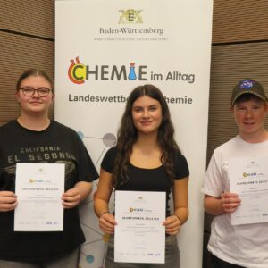 Faszinierende Einblicke und große Erfolge – Jahrespreisverleihung „Chemie im Alltag“ in der Experimenta in Heilbronn