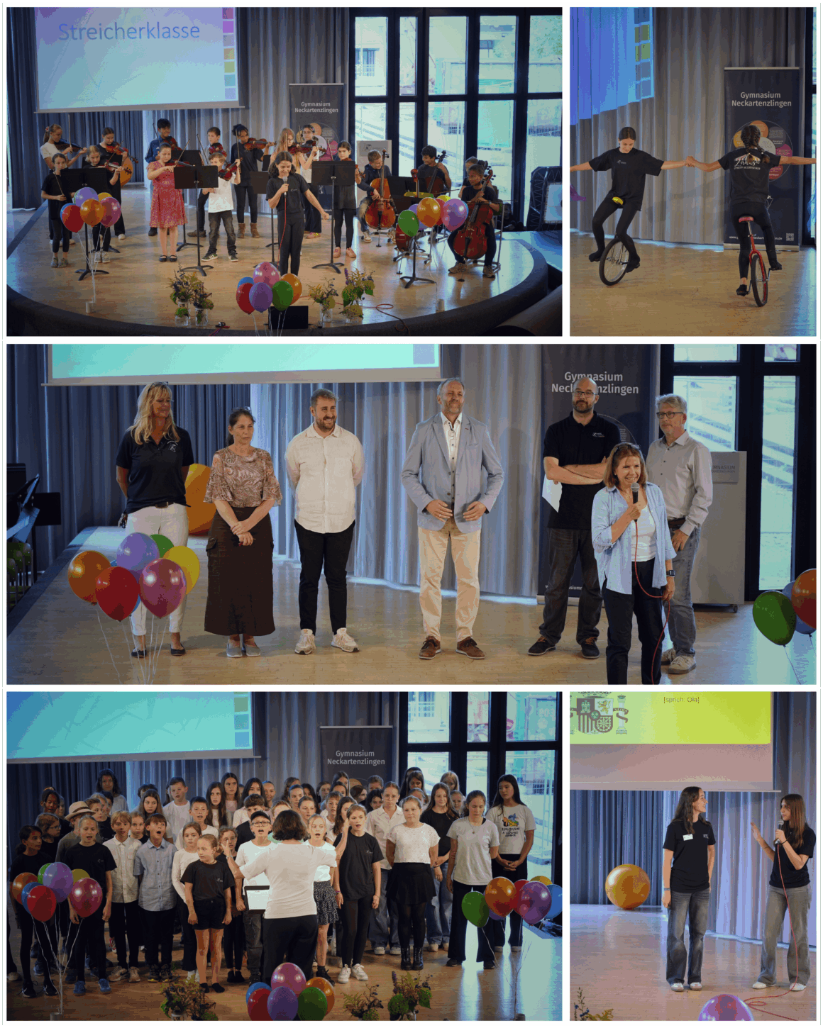 Olá! Hello! Nihao! Guten Tag! Salve! – Willkommen am Gymnasium Neckartenzlingen!